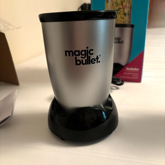 Magic Bullet Silver 3 Piece Personal Blender  MBR-0301 - Picture 8 of 8